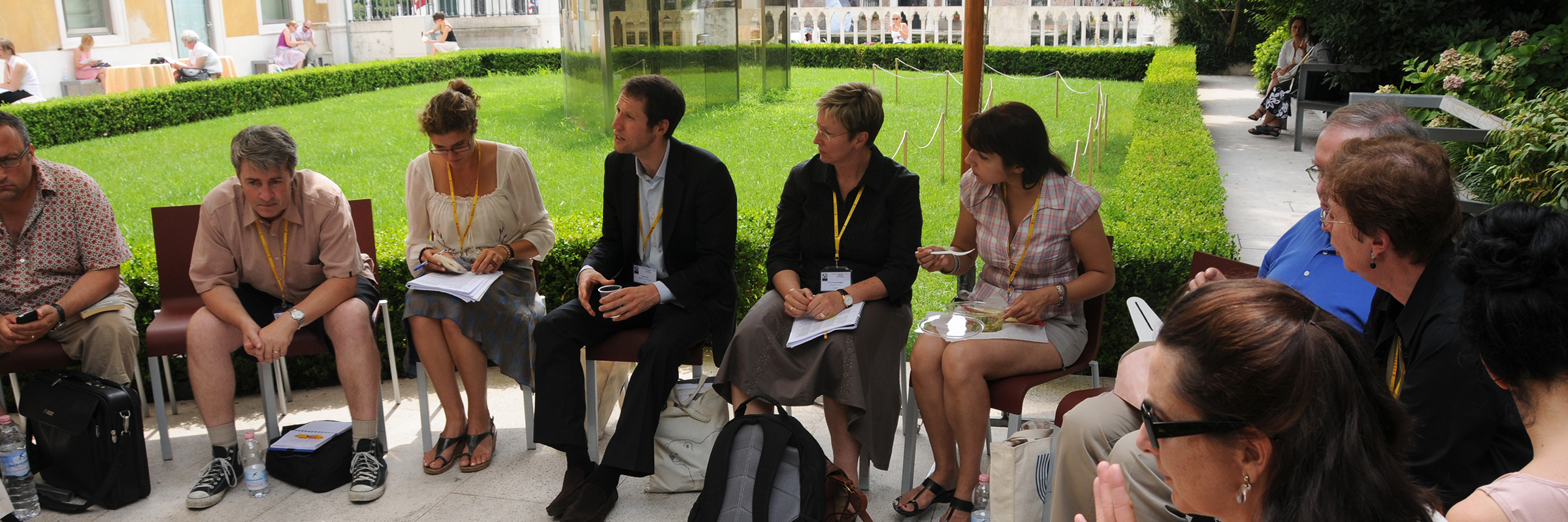 Judy Chicago, Congreso Internacional sobre el Arte en la Sociedad, Istituto Veneto di Scienze, Lettere ed Arti, Venecia, Italia (2009)